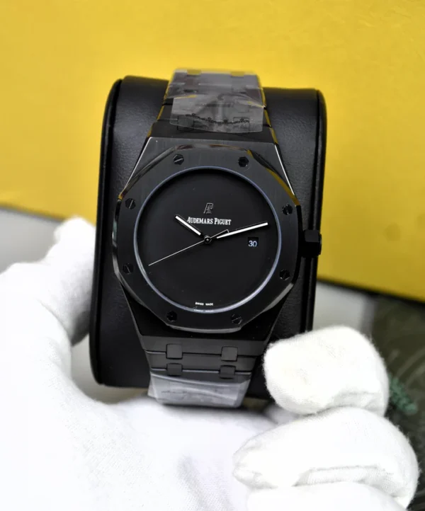 AP ROYAL OAK AUTO CHAIN ALL BLACK