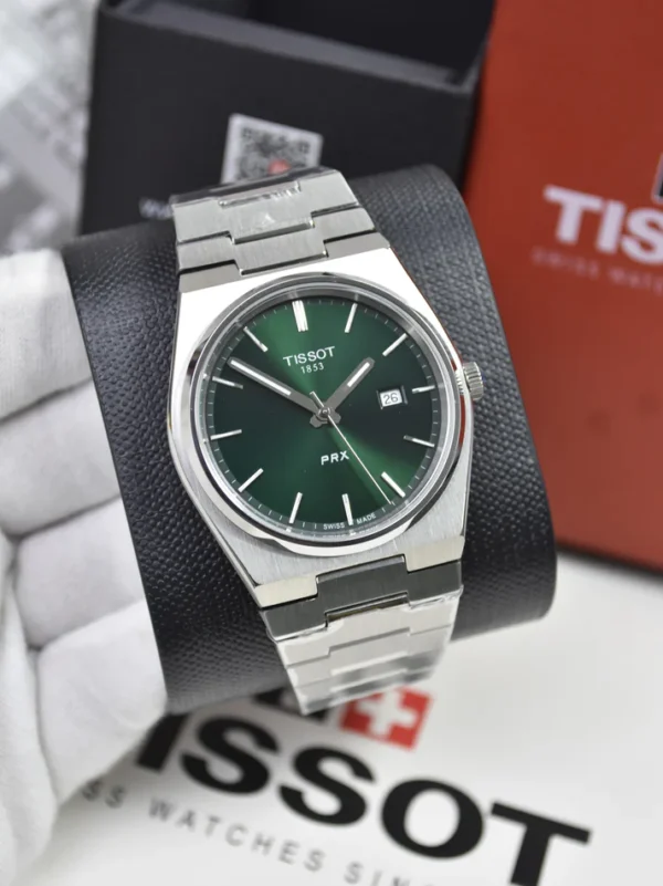 PRX CELL SLIM CHAIN SILVER GREEN DAIL (TOP QUALITY)