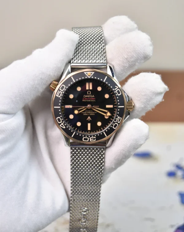 Auto Seamaster Cheffer Chain Silver Rose Black