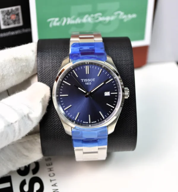 Tissot Men's Quartz Silver Blue Dial